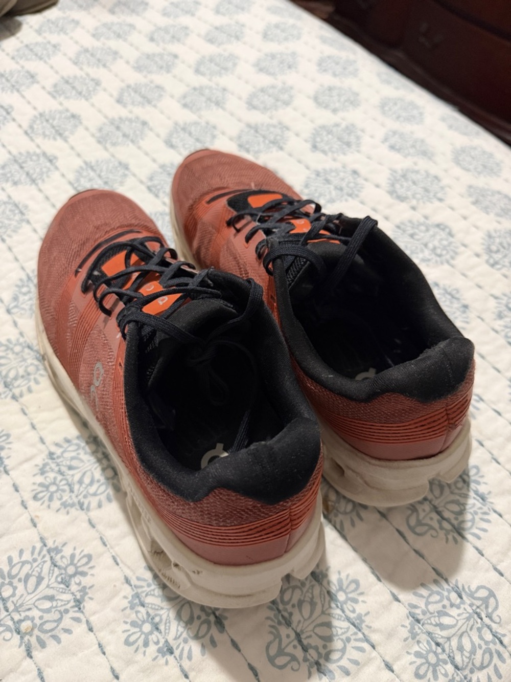 Cloudgo On Cloud Orange Running shoes women’s W10.5 - Picture 4 of 9